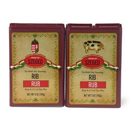 Szeged - Rib Rub / Gourmet Rub / 2 -5 Oz. Tins