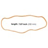 HAKZEON 200 PCS 200 x 4 mm Elastic Bands, Large