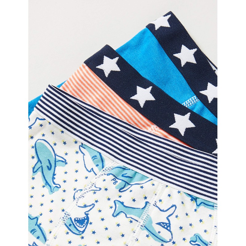 Petit Bateau Boys' Swimming Trunks, white