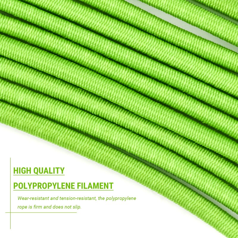 Bailinks 10" (25cm) Bungee Cords, 10 Pack Mini-Rope Luggage Rope,
