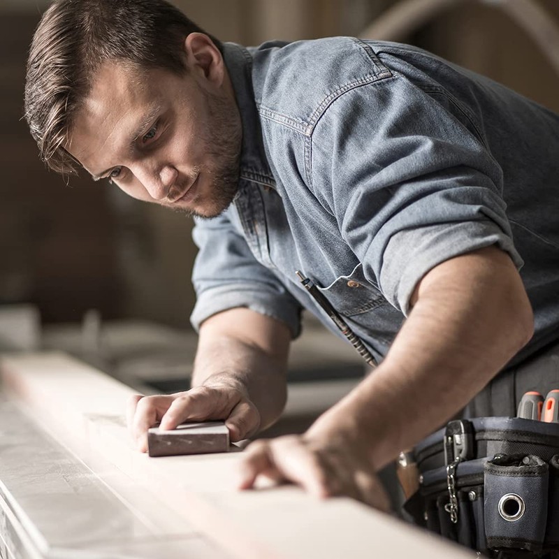 DEKTON DT30610 Assorted Sandpaper, Black/Red