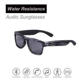 OhO Smart Glasses,Polarized Sunglasses with Bluetooth Speaker,Sports/Outdoor UV Protection and Voice Control,Unisex(Transitional Lens)