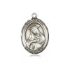 St Rose of Lima Medal 1" Sterling Medal on a