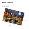 Lantern Press 1000 Piece Jigsaw Puzzle, St. Augustine, Florida, Nights