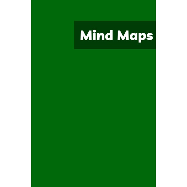 Mind Maps: Green Mind Map Notebook