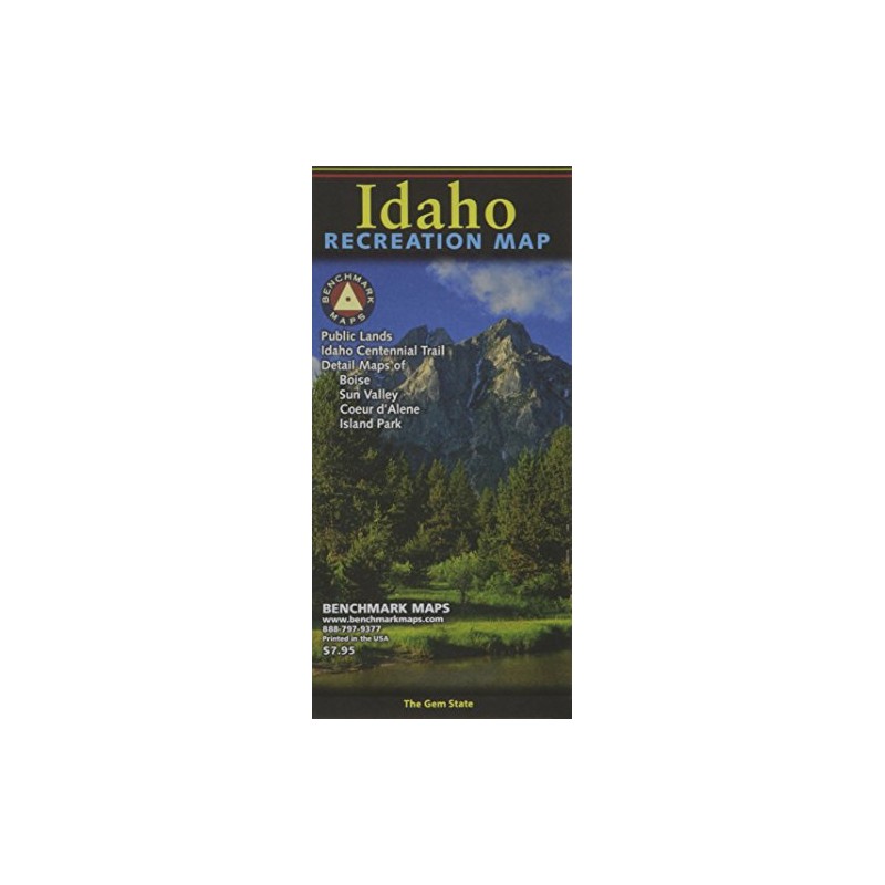 Idaho Recreation Map