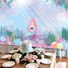 Under The Sea Party Backdrop Mermaid Birthday Hanging Decorations Bubble