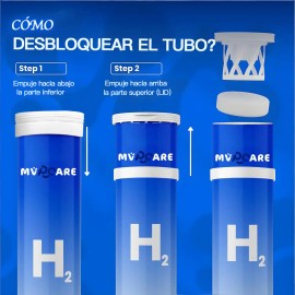 Suplemento Tabletas Mvpcare Tableta Agua Hidrógeno Ultra 90comprimidos