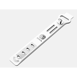 SWOOM Silicone Cable Ties,Fastening Cable Management,Reusable Wire Organizer,Cable Straps Hook and Loop Cord Ties,Adjustable Zip Ties,Premium Cord Organizer Wire Ties,Elastic Cord Organizer (White)