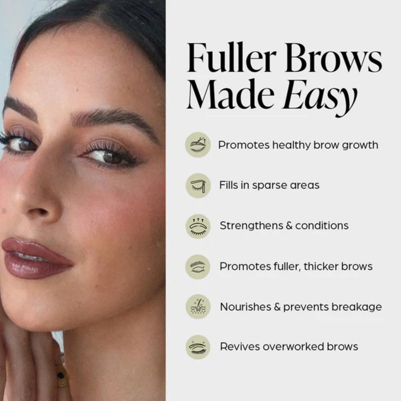 Eyebrow Serum by Vellora for Fuller Looking Brows, 3mL –