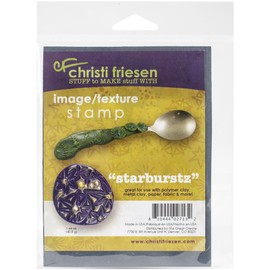 Great Create Christi Friesen Texture Star Burst Stamp, 4.25 x 5.5