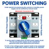 110V 63A 2P Dual Power Automatic Transfer Switch, 50/60Hz Dual