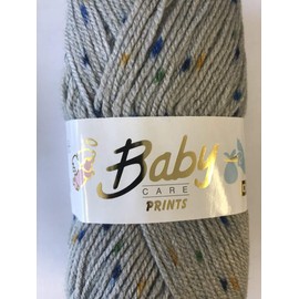 Woolcraft Baby Care Prints DK Knitting Wool/Yarn 100g - 654 Baby Spot