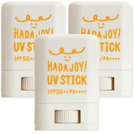 Trampalan Hada JOY! Sunscreen Stick, SPF 50+ PA++++ Unscented, Non-Coloring, Paraben Free, Alcohol Free, Waterproof, No Dirty Hands UV Stick