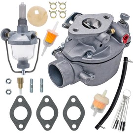 JDLLONG 8N9510C 8N9510C-HD Carburetor Fit For Ford Tractor 2N 8N 9N 1939-1952 TSX33 TSX241A TSX241B TSX241C Replace 9N9510A B3NN9510A Carb with 2NAA9155B Fuel Sediment Bowl