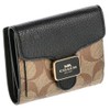 Coach C7805 Bifold Wallet, brown/black, One size