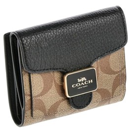 Coach C7805 Bifold Wallet, brown/black, One size