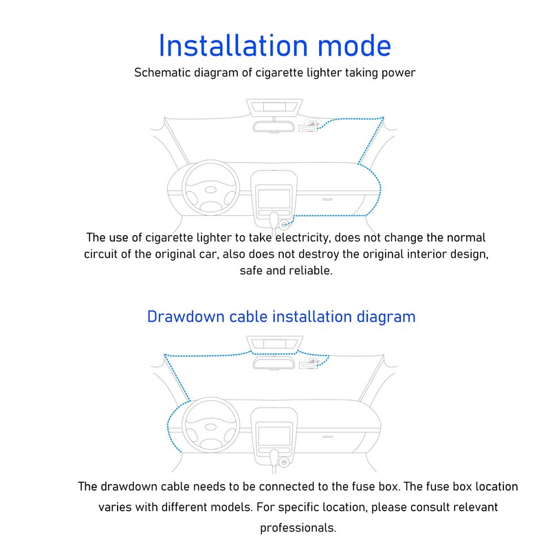 1080P FHD Dash Cam, Smart Dash Camera for Cars Mini