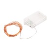 4pcs LED String Lights 5.3m 52pcs Lamp Beads Warm Lighting
