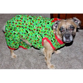 Wondershop NEW WITH TAGS WONDERSHOP SIZE XXL PET DOG PAJAMAS MULTI SANTAS
