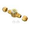 PATIKIL Sight Glass, 1/2 x 1/2 SAE Universal Liquid Moisture