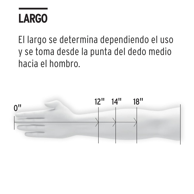 Truper GU-515, Guantes de carnaza, para soldador, puño largo de