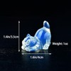 DZJXBZhu Opal Cat Crystal Statue Healing Crystal Reiki Meditation Pocket