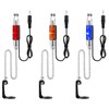 Dr.Fish Bite Indicator Set 3 Bobbins Carp Fishing Portable LED