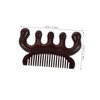 Mikinona Wooden Gua Sha Comb Portable Scalp Care Tool for