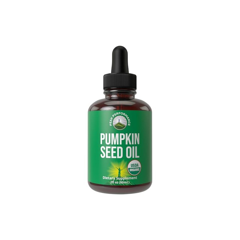 Peak Performance Aceite de Semilla de Calabaza. Extracto L?quido Vegano