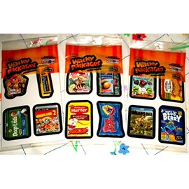 Wacky Packages ANS11 Complete Set of 6 Sheet Packs Sold only at Toys R US Rare!