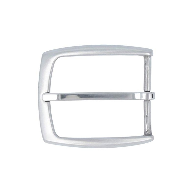 FREDERIC HERMANO Belt Buckle 40 mm Metal Silver – Buckle