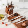 ZHANG XIAO QUAN 15-Piece Kitchen Knife Set with Block, High
