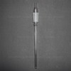 Deschem 200mm,24/40,Glass Thermometer Adapter,Lab Thermometry Tube,with Narrow Mouth