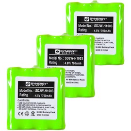 Cobra PR1050 2-Way Radio Battery Combo-Pack Includes: 3 x SD2W-H1003 Batteries