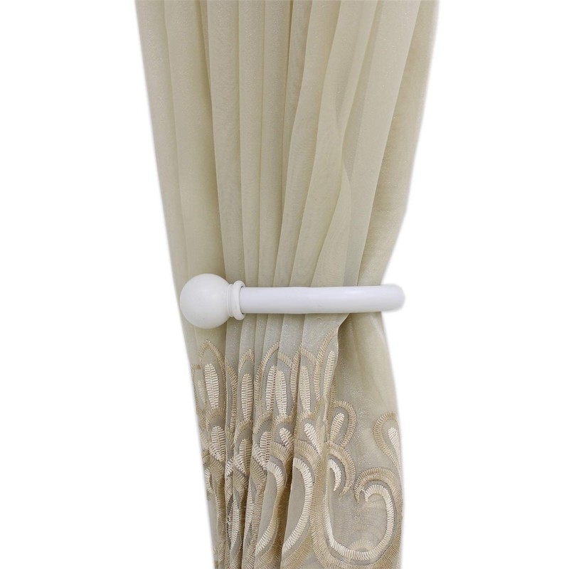 Decorative Curtain Holdbacks,ULIFESTAR Wall Mounted Window Drapery Tiebacks Hooks Drape