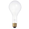 Satco S4962 130-Volt 300-Watt PS35 Mogul Base Light Bulb, Frosted