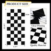 Remagr Racetrack Floor Running Black Racer Party Decoration Mat Road