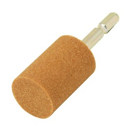 SK11 Hexagonal Shaft Whetstone with Shaft for Ironworking, 1.0 x 1.5 inches (25 x 38 mm), WA60MV No.39-HEX