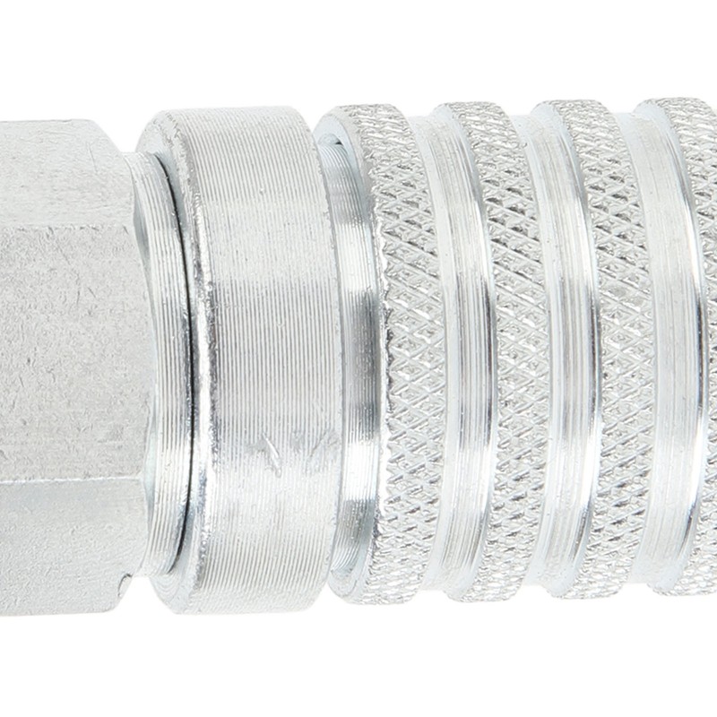 PD242 Series Test Port Steel 1/4in 18NPTF Thread Impact Resistance