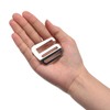 sourcing map 4 x Metal Webbing Strap 1.26 Inches 32