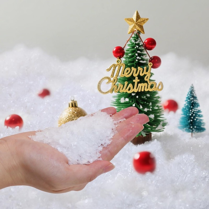 Penta Angel 100g Fake Snow Decorations Plastic Xmas Artificial Snowflake