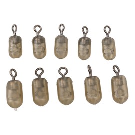 Fishing Swivel Connector, 40Pcs Carp Bait Cage Hair Rig Stop Beads Fishing Tackle Accessories Fishing Barrel Swivels Stainless Swivels for Fishing Tackles