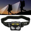 Brighter Headlight XPG+COB USB Human Induction Charging Outdoor Waterproof Hiking