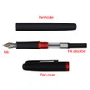 Ranvi Jinhao 75 Series Fountain Pen Fine Nib(Red and Black)
