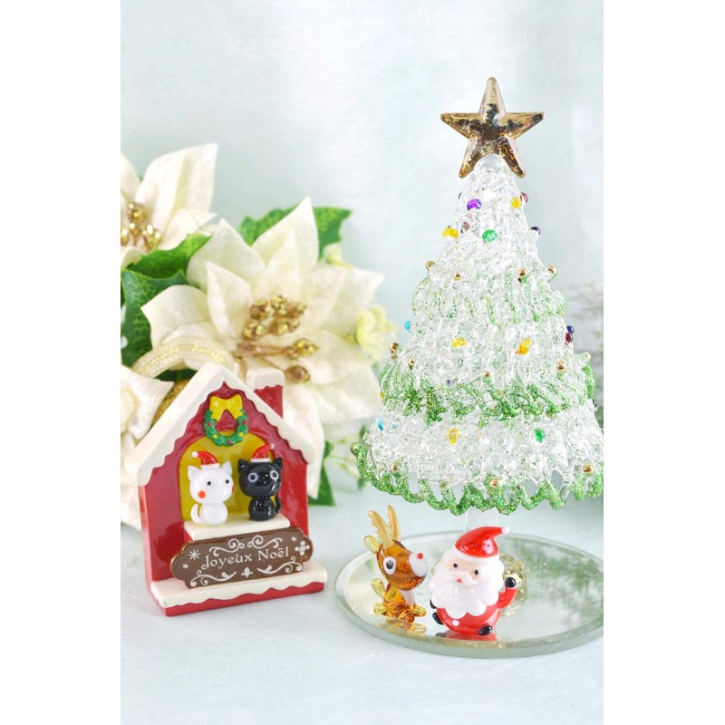 Cute Handmade Glass Crafted Christmas: