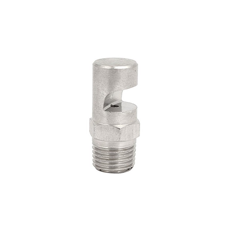 uxcell 1/4BSP 304 Stainless Steel Wide Angle Flood Jet Flat