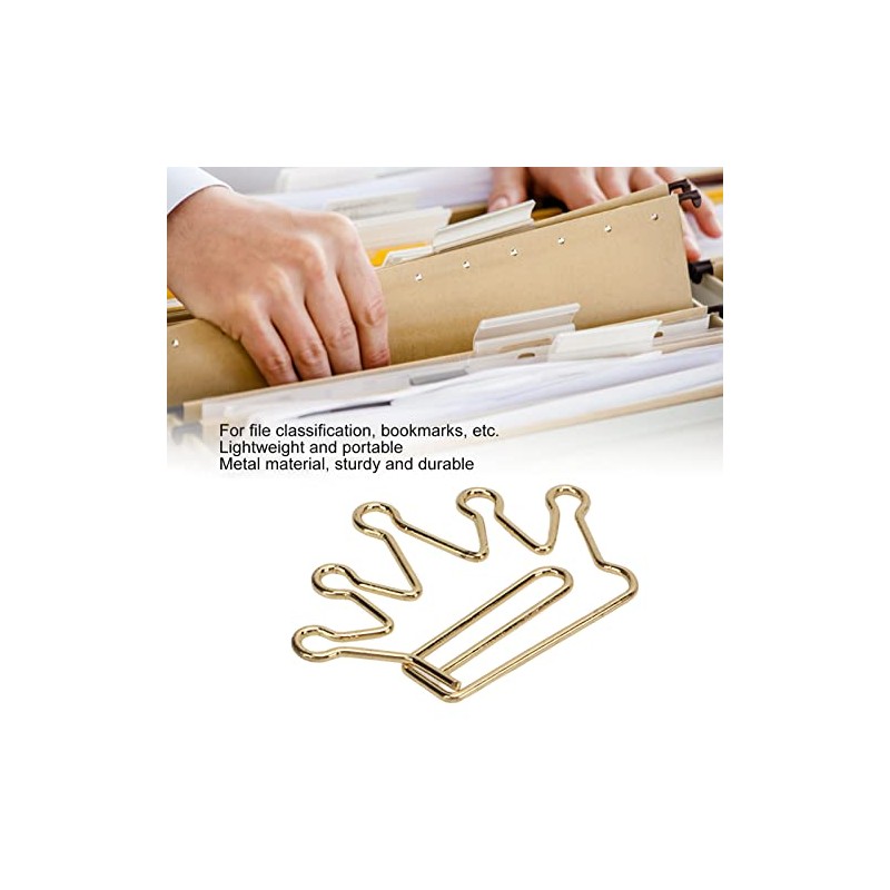 CLIPS DE PAPEL, 100 Pcs PROCESO DE ELECTROLLACIÓN ANI RODPLACIÓN