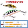 Minnow Lure Set, Sinking Minnow, 2.4 inches (6 cm), 0.16