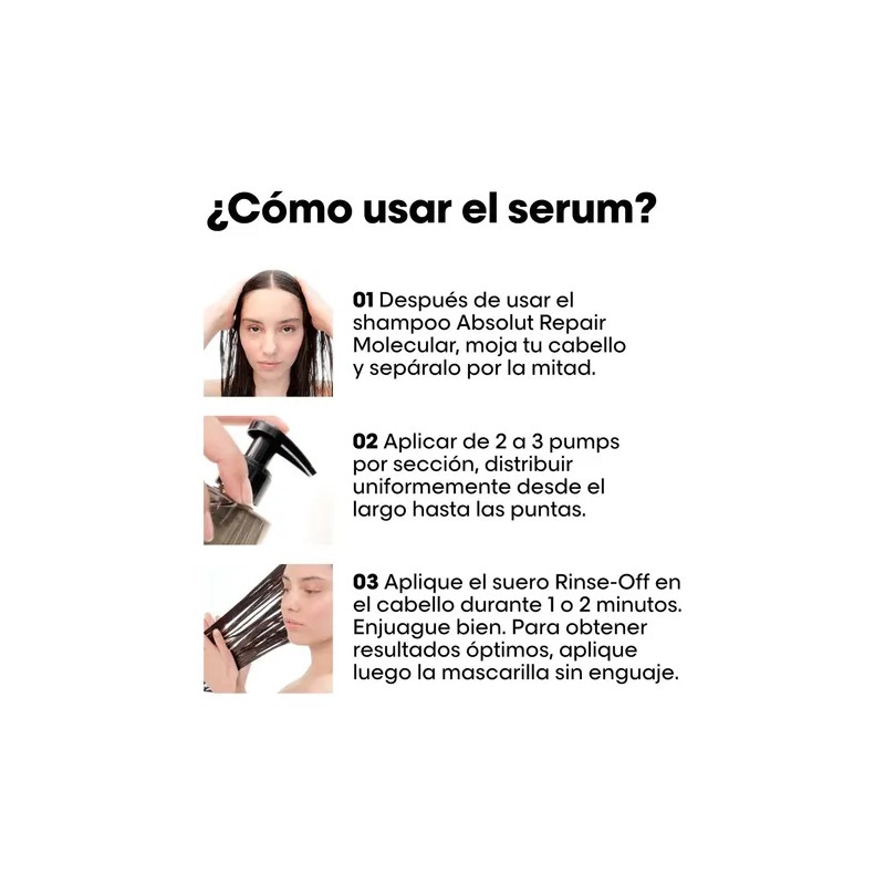 Serum Enjuague Absolut Repair Molecular Loreal Professional